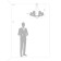 Suspended lamp Freya Fr8019PL-06W Arallano, 708x708x640 mm, E14, 6x40W, white color
