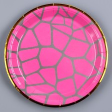 Paper plate, in the set 6 pcs.