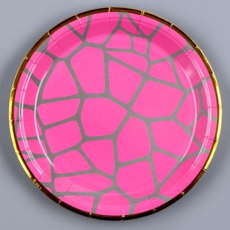 Paper plate, in the set 6 pcs.
