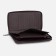 Male purse with lightning, department for bills, for cards, for coins, brown color