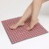 Iplikator-river, the basis of Spanbond, 360 modules, 56 × 62 cm, dark gray/red color
