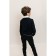 Jumper for boys, height 110-116 cm, dark blue color