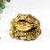 NECKE Polystone for bronze "Toads on coins and ingots with pearls" 6x8.5x8 cm