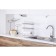 Colder for paper towels, desktop, 19x37x33 cm, chromium color, mg034