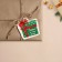 Schildik for a gift New Year “Gift from Santa Claus”, 6.5 x6.8 cm, New Year