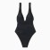 Swimsuit female adhesive minku color Black size 46