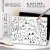 Magnet coloring reusable "cats", 14.8 × 21 cm