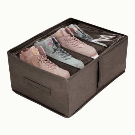 Shoes for shoes for 4 pairs, brown color