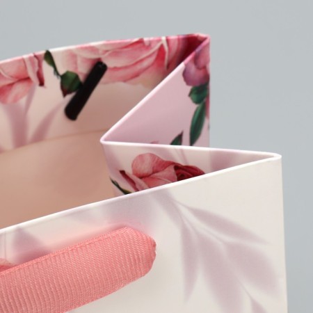 Gift Laminated Square, packaging, “Happiness inside”, 14 x 14 x 9 cm-5