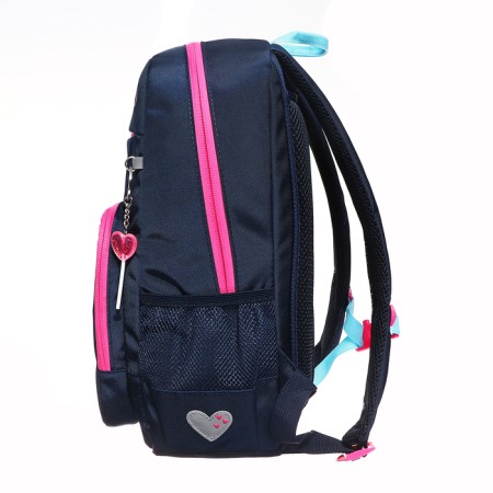 School backpack, 40 x 25 x 13 cm, Grizzly, ergonomic back, laptop department, blue-4