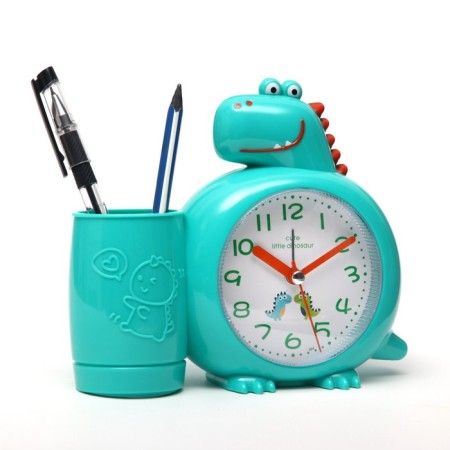The alarm clock "Dinosaur", with a pencil, discrete move, 1aa, 15 x 5 x 13.5 cm-1