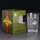A glass "impenetrable. Ml. Lieutenant", military, faceted, 250 ml