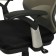 The chair of the operator Brabix Saturn ER-400, with a headrest, combined black/gray