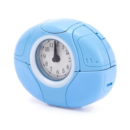 The robot "alarm", transforms, sound effects, blue color-4