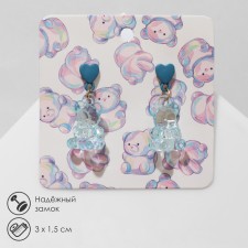 Earrings plastic 