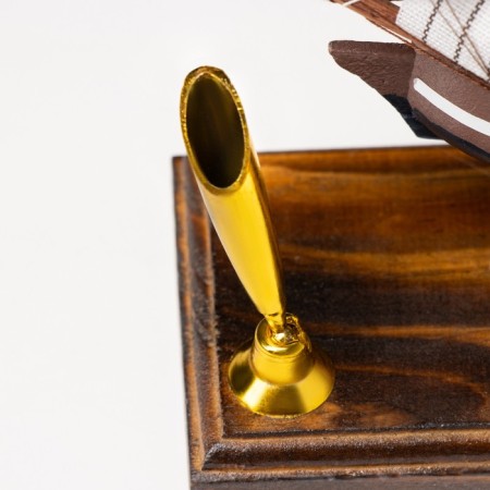 Set of desktop "ship": business card, stand for a pen, 15 x 22 x 7 cm-4