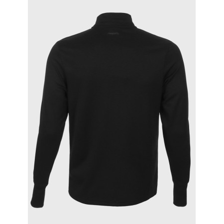 Long -line male Resport, on a zipper, p. 46, the color is black, basic, with a long sleeve-12