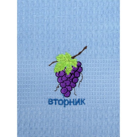 A set of wuffed napkins Diva Afrodita Ceylin “Fruits”, size 40x60 cm, 7 pcs-4