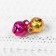Bells for needlework, set of 20 pcs., Size 1 pc. - 0.8 cm, color mix
