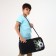 Sports bag with lightning, external pocket, black color