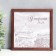 Photo frame pine С14 01/6 wenge 20x20 cm (plastic screen)
