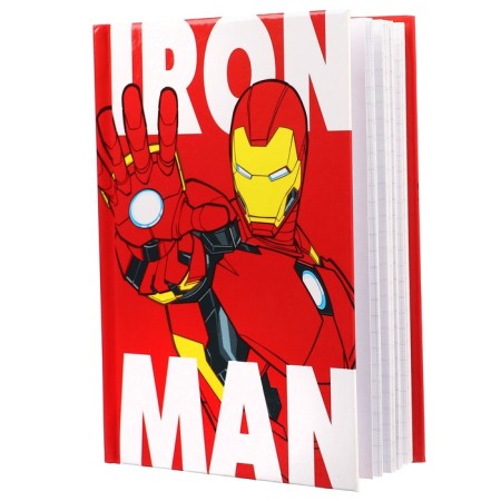 Notepad A6, 40 sheets in a solid cover, iron man, Avengers-5