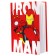 Notepad A6, 40 sheets in a solid cover, iron man, Avengers