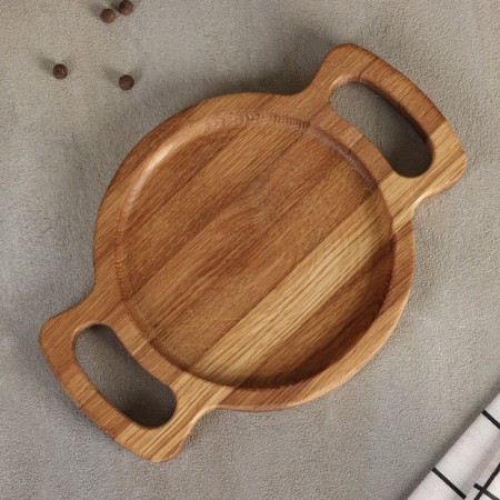 ADELICA END with ADELICA handles, 25.5 × 17.5 × 2 cm, oak-4