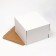 Box for cake, white, 26.5 x 26.5 x19 cm
