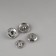 Pace buttons, d = 8 /10 / 12/16 mm, 34 pcs, silver color