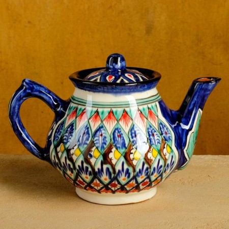 Set Tea Rishtan, 4 subjects in DACK PACK: kettle 0.7l, 2 Piala 9.5cm, plate 17cm-9