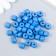 Beads for creativity Plastic cylinder "Cobalt" set 20 grams 0.6x0.6x0.5 cm