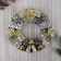 New Year's Wreath D-22 cm "Silver gifts and bells"