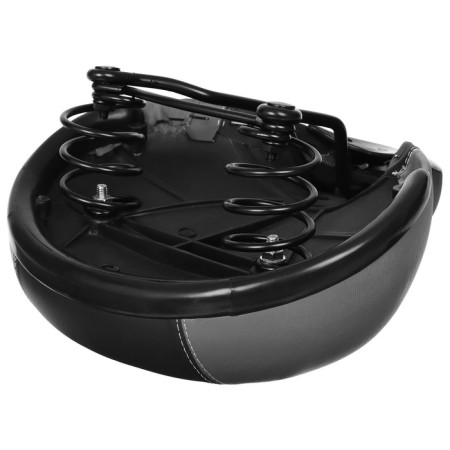 Graffiti saddle, comfort, black and gray color-2