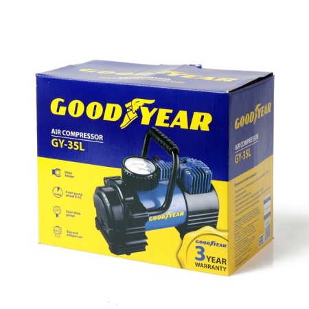 Car compressor Hoodyear Gy-35L, 35 l/min, removable handle, bag-5