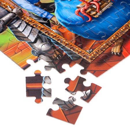 Puzzles 2 in 1 “Wizards and Monsters No. 1”, 104 and 104 elements-3