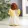 Polystone souvenir "Angel in a dress, with violin/mandolina" mix 8x3.8x3.6 cm