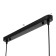 Chandelier "Tornado" 2x60W base: E27 Color: Black