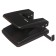 Metal hole punch 40 sheets, berlingo, with a ruler, black