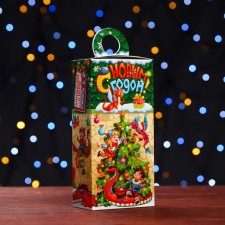 Подарочная коробка "Дом дракона" , сюрприз 11 х 6 х 21 см