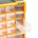 DEKO storage system, 065-0805, 36 cells 57 x 45 x 120 mm, 325 x 140 x 205 mm