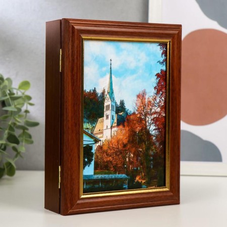 Key "City 8" 15x21 cm nut-1