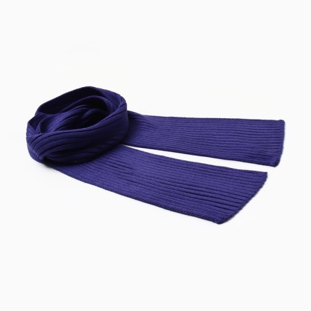 Women's scarf minku, Blue color, 180*18
