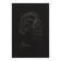 Diary of Leduced A5, 136 sheets in the "silhouette" line, solid cover, lamination Soft Touch, foil embossing, offset block 60 g/m2