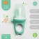 Nibbler for feeding with silicone mesh "Dino", color mix