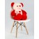 Soft toy "Bear. I love you ", 75 cm, red color