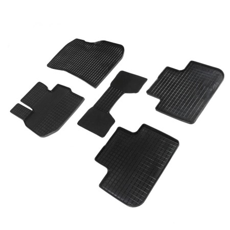Rubber “grid rugs” in a salon for BMW X3 G-01 2017-N.V.