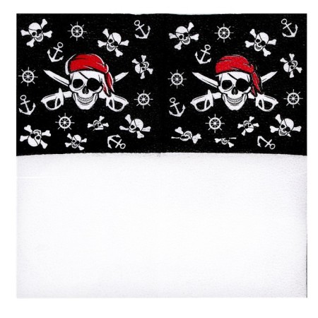 Paper napkins "Pirate", single -layer, 24x24 cm, set 20 pcs.-2