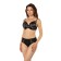 Women's bras of Lengy, size 75d, black color with silver peon