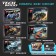Designer with an inertial mechanism "Stuffing jeep", 142 details